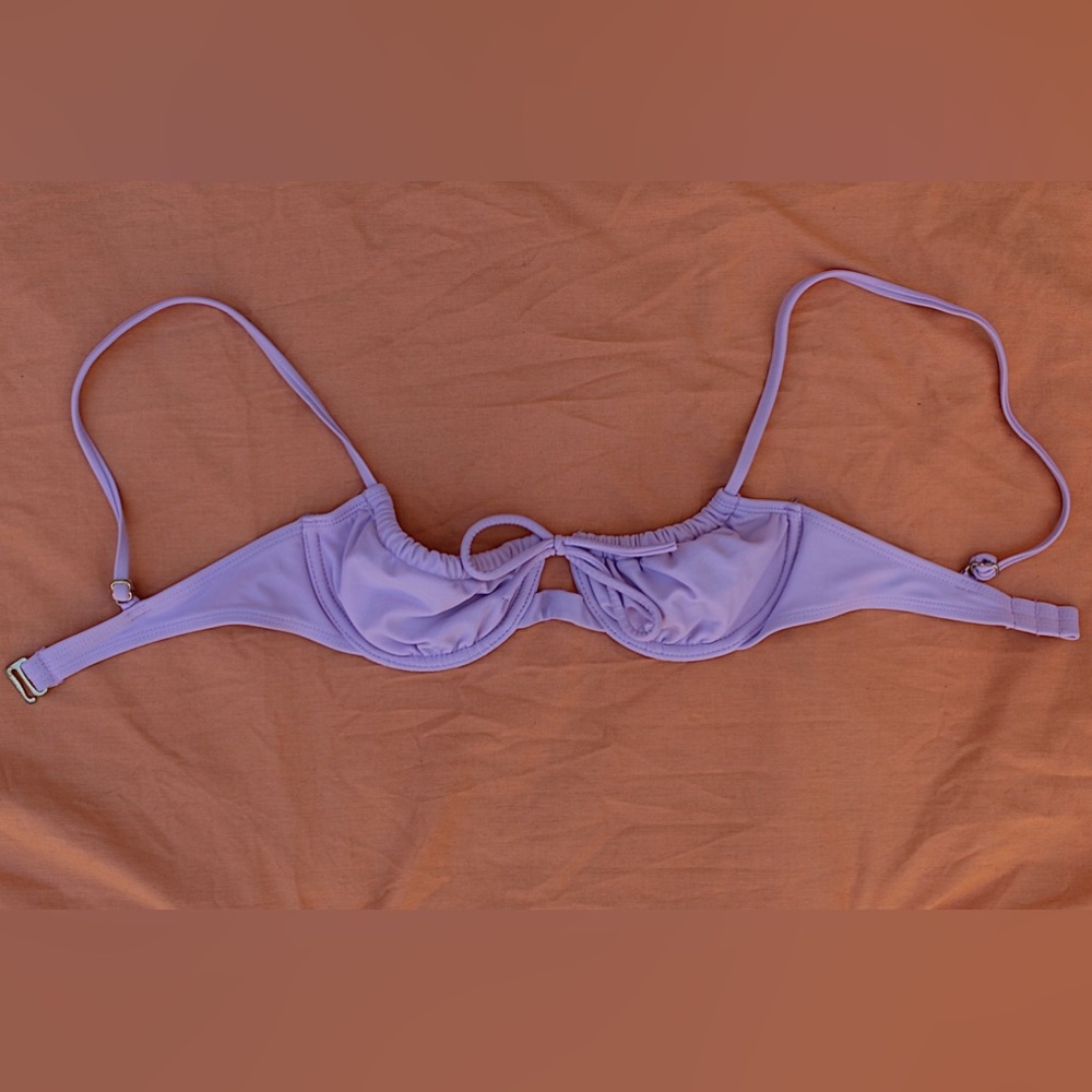 Lavender bikini top